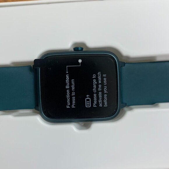 NEW Smart Watch Green-X2 ID205L Fitness Health Tracker Bluetooth Letscom w/ Box - Picture 11 of 12